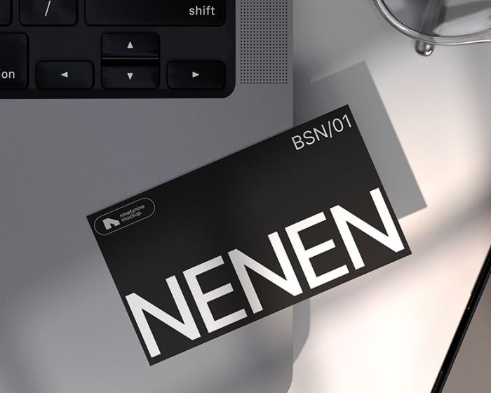Case study: nenen-logo design and identity brand (Demo)